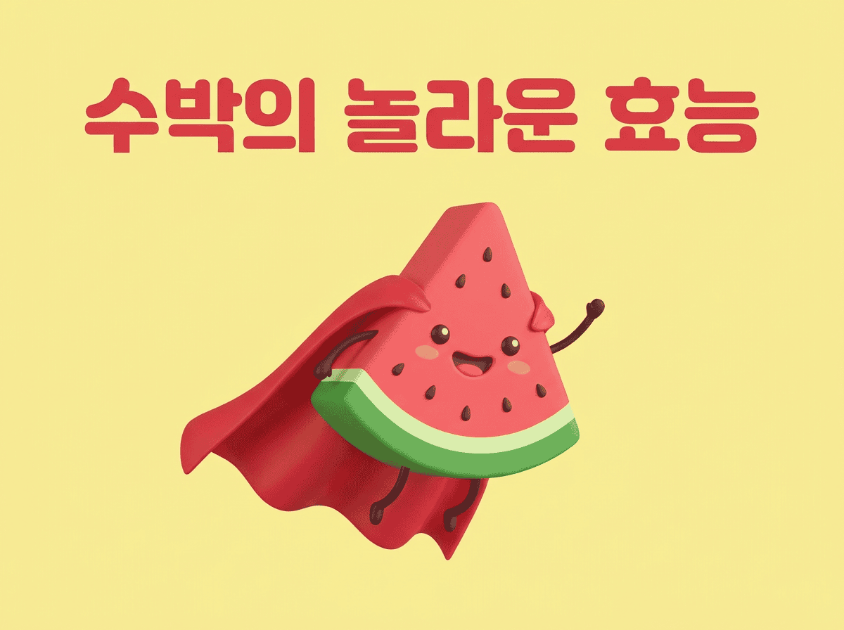 수박 효능 5가지 완벽 가이드 대표 이미지