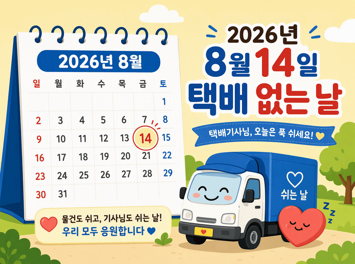 택배 없는 날 이미지