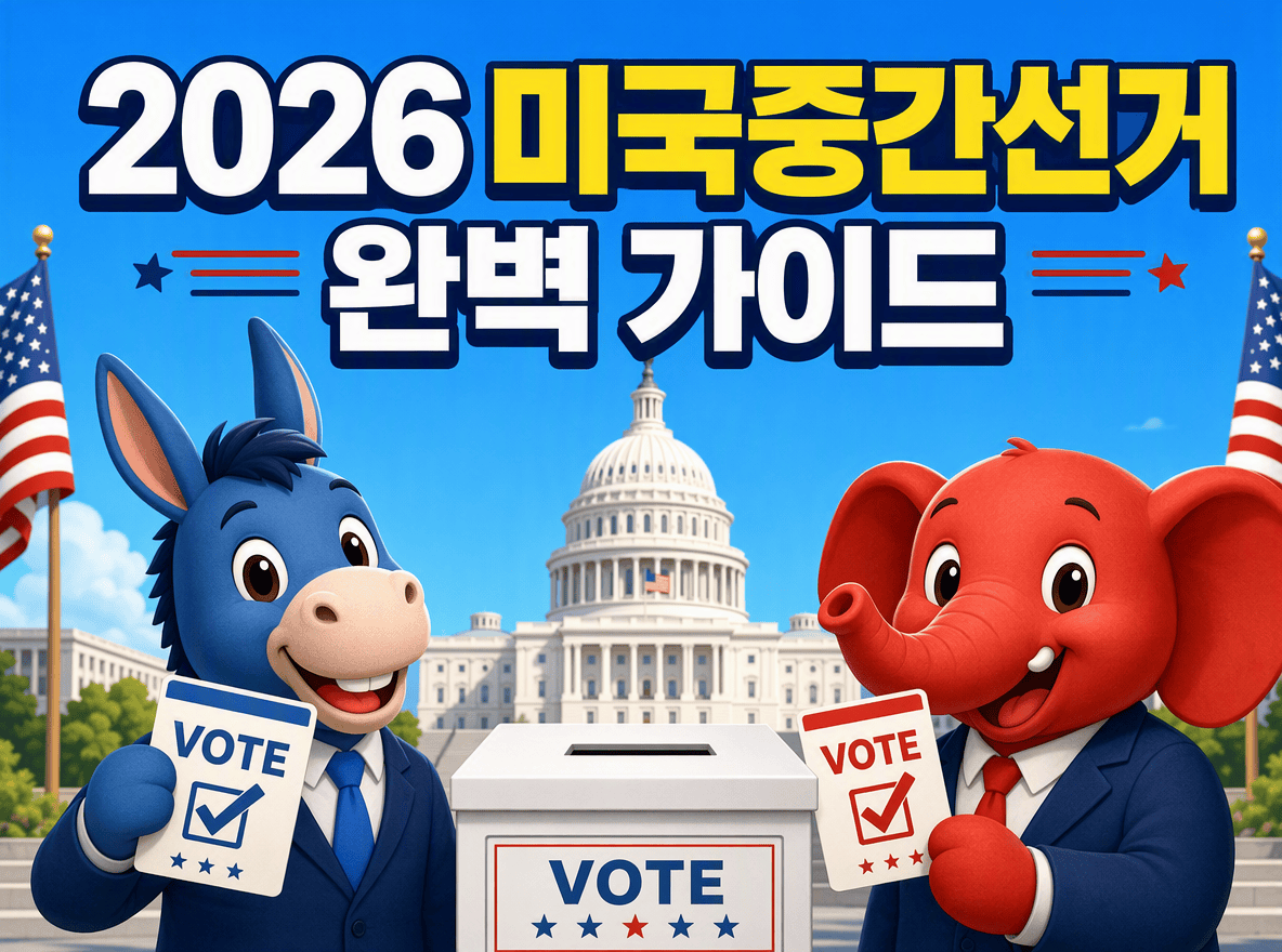 2026년 미국중간선거 의미와 전망 메인 대표 이미지